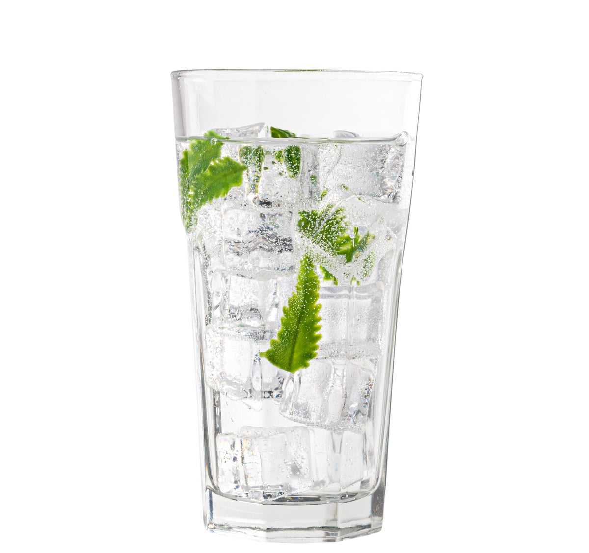Madison - 11 Ounce Drinking Glasses | For Water, Juice, Soda, etc. Thick and Durable Glass Dishwasher Safe Set of 6 Large Clear Glass Tumblers 3 x 5.8
