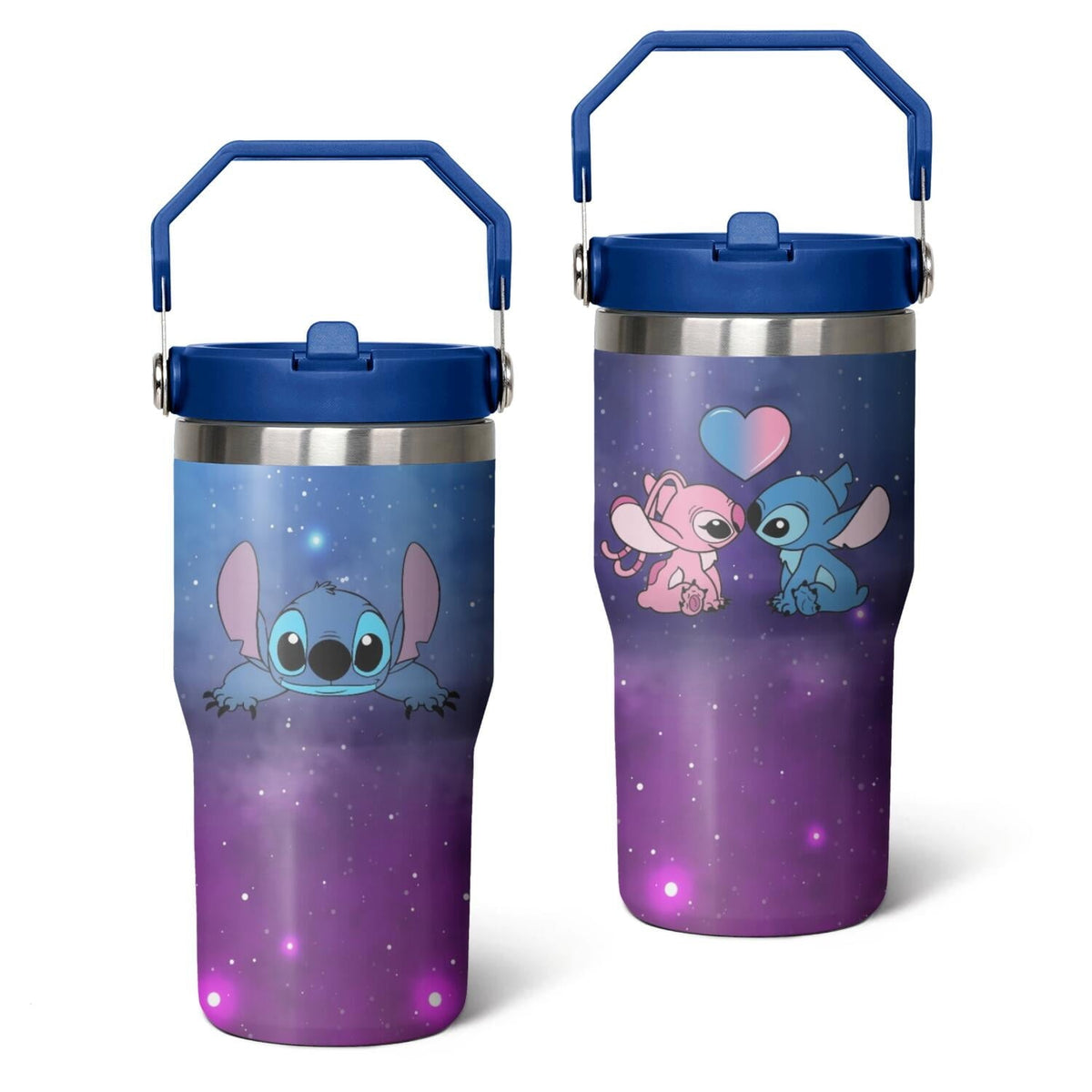20oz Cartoon Movie Stainless Steel Tumbler with Lid and Straw,Spill Proof - Reusable Stainless Steel Cup