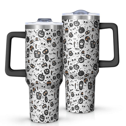 Halloween Style Mega Mug 40oz – Stainless Steel Insulated Tumbler - Insulated Travel Coffee Mug