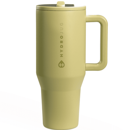 HydroJug Traveler 40 oz Water Bottle, Stainless Steel Insulated Tumbler - Leakproof Insulated Water Bottle
