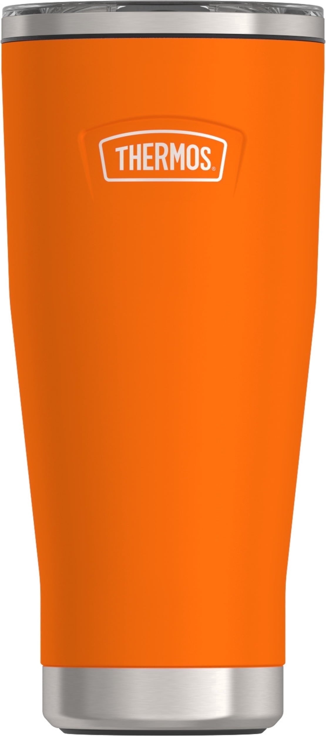 Thermos Stainless Steel Tumbler, w/ Slide Lock Lid, Graphite, 18 oz - Insulated Travel Tumbler Cup